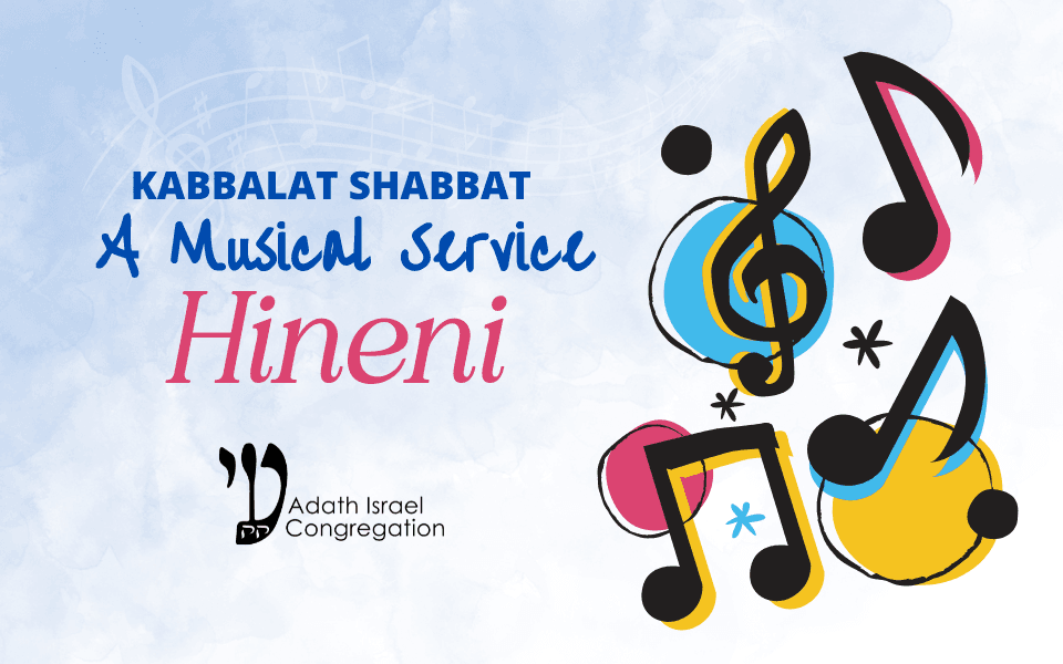 Kabbalat Shabbat Hineni