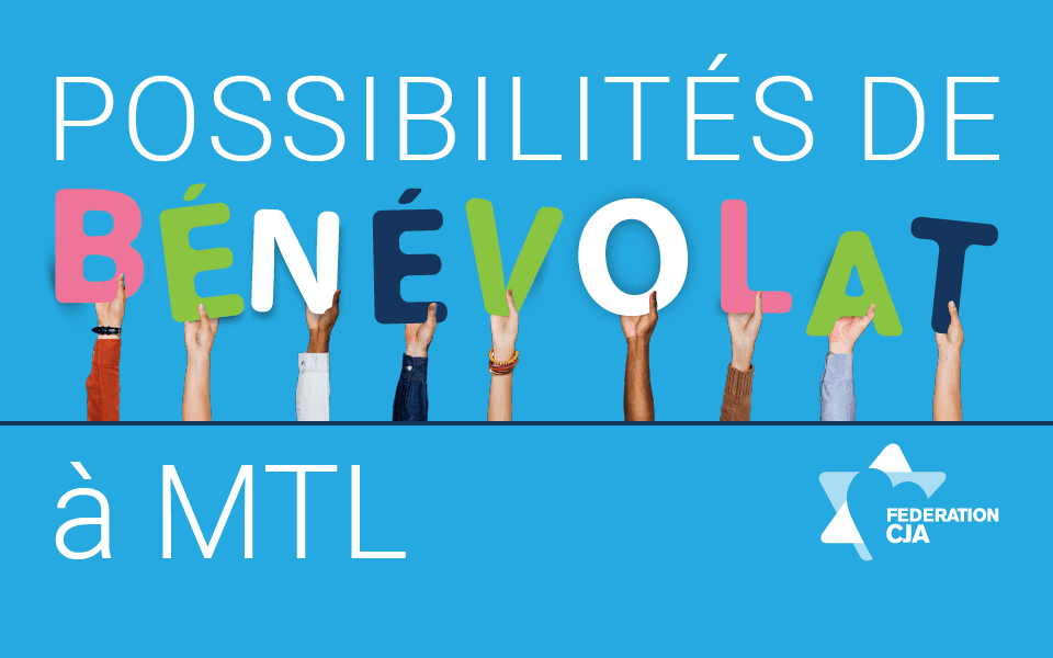 Possibilités de bénévolat à MTL